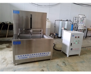 南通气缸提升的单槽超声波清洗机
